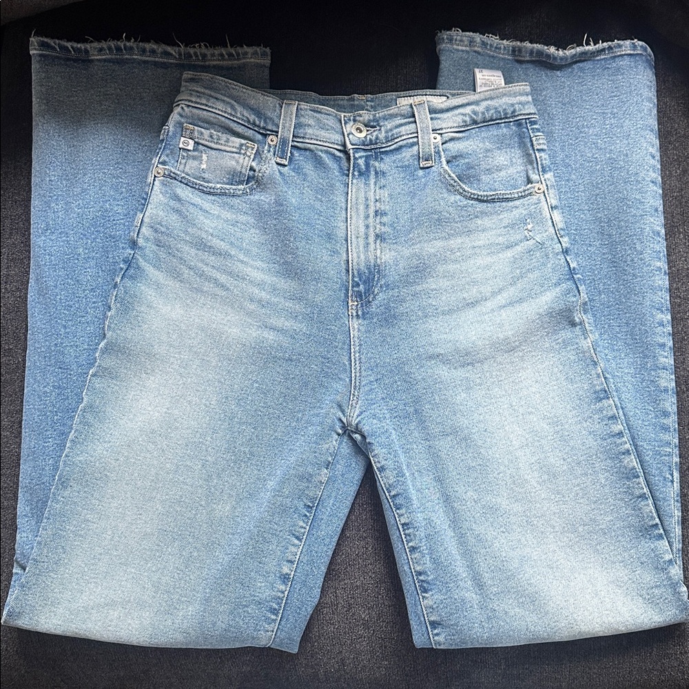 AG Kora high rise wide leg jeans sz 27 - Picture 6 of 10